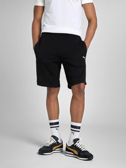 Puma - Black Solid Regular Casual Short