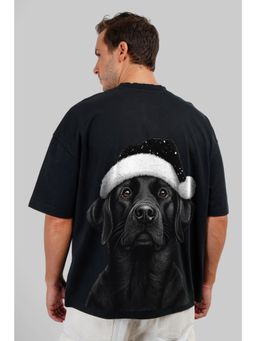 UNDERRATED CLUB - Men Black Cotton Graphic Oversized T-Shirt