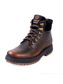 Bacca Bucci - STORM Surge Full Grain Leather Boots Brown