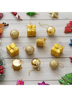 eCraftIndia - Golden Christmas Tree Decoration Items