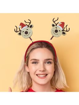 eCraftIndia - Christmas Reindeer Design Headband for Christmas and Birthday Parties