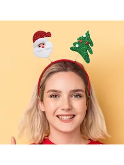 eCraftIndia - Christmas Glitter Santa Claus, Christmas Tree Headband