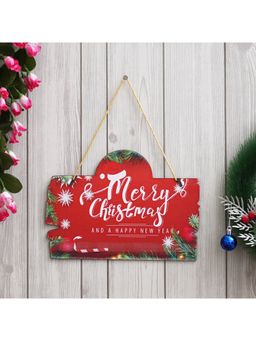eCraftIndia - Merry Christmas and Happy New Year Printed Door Wall Hanging Decorations