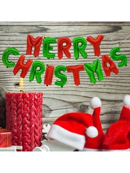 eCraftIndia - MERRY CHRISTMAS 14 Letters Foil Balloons