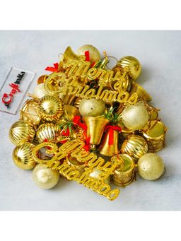 eCraftIndia - Golden Christmas Tree Decoration Items