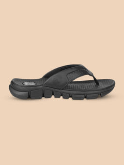Yoho - Breeze Men Slippers with Arch Support & Comfortable Black