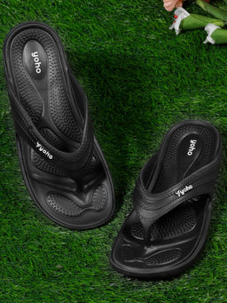 Yoho - Drizzle Soft Slippers for Women | Mild Acupressure | Lightweight | Anti Skid | Waterproof