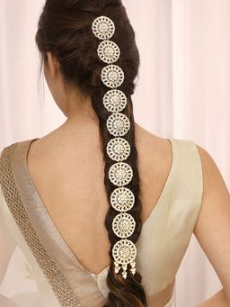 Priyaasi - Pearl Design Choti Hair Chain