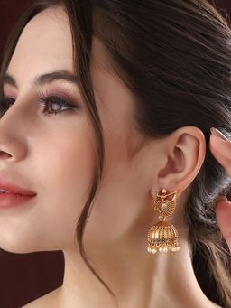 Priyaasi - Dancing Doll Gold Plated Jhumki