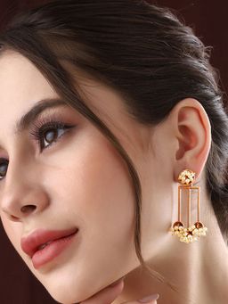 Priyaasi - Pearl Statement Dangler Earrings