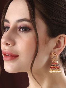 Priyaasi - Crafted Peacock Jhumki