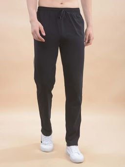 Cantabil - Solid Navy Blue Trackpant for Men