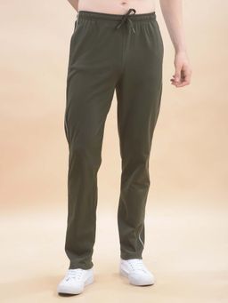 Cantabil - Solid Olive Trackpant for Men
