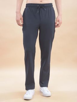 Cantabil - Solid Navy Blue Trackpant for Men