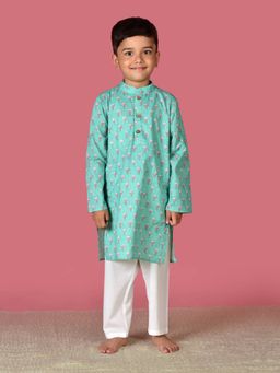 The Cotton Staple - Chinar Kurta And Pant (Set of 2)