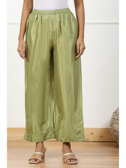 Biba - Women Mint Green Shantoon Palazzo Pant