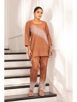 House Of Muher - Mia Co-ord Brown (Set of 2)