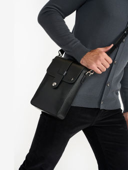 Perona - Ceron Black Messenger Bag