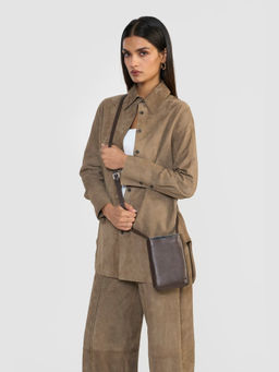 Perona - Alayna Brown Sling Bag