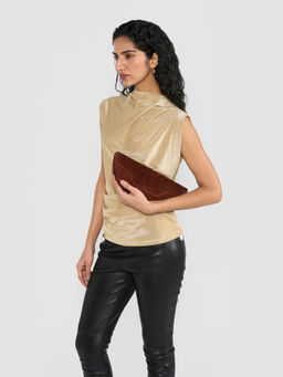 Perona - Daisy Rust Clutch