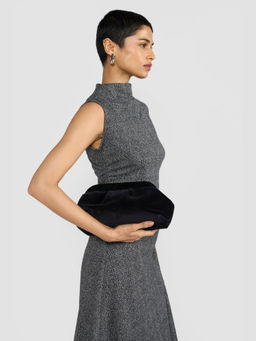 Perona - Aura Black Clutch