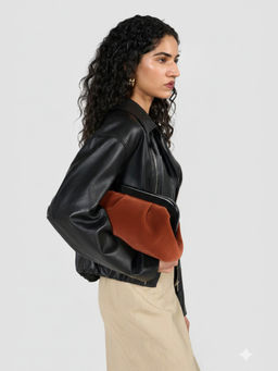 Perona - Aura Rust Clutch