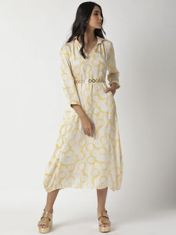 RAREISM - Yolk Off-White Dress