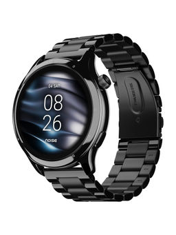 Noise - Fit Mettle Elite Edition Smartwatch Elite Black- wrb-sw-mettle-mtl-blk_blk