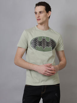 Free Authority - Batman Graphic Printed Regular Fit T-Shirt