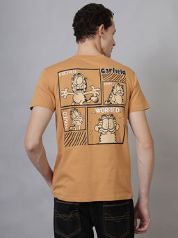 Free Authority - Garfield Graphic Printed Regular Fit T-Shirt