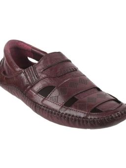 Mochi - Men Wine Casual Loafers