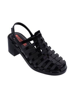 Melissa - Women Black Disco Block Heels