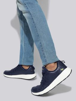 Neeman's - Preppy Kicks Navy Blue Sneakers for Men
