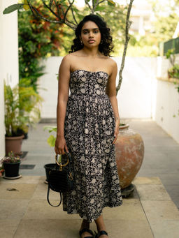 Notch Above - Paloma Corset Maxi Dress