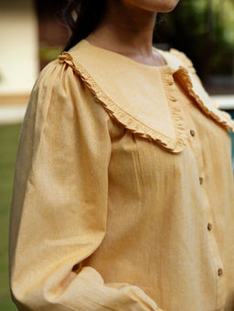 Notch Above - Jenna Yellow Collared Shirt