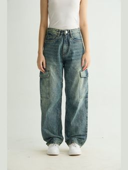 Chapter 2 - Blue Stone Wash Denim Cargos