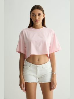 Chapter 2 - Cropped Baby Pink T-Shirt