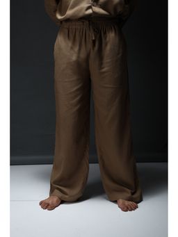 Chapter 2 - Mocha Brew Linen Brown Pants