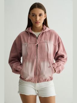 Chapter 2 - Pink Washed Denim Hoodie