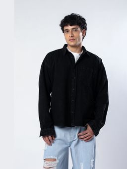 Chapter 2 - Charcoal Black Washed Denim Shirt
