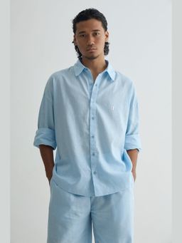 Chapter 2 - Sky Blue Linen Shirt