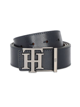 Tommy Hilfiger - Lydia Men Leather Reversible Belt - Navy Blue & Tan