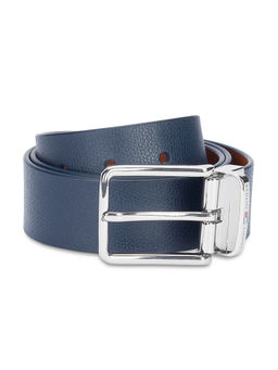 Tommy Hilfiger - Doncaster Men Leather Reversible Belt - Navy Blue & Tan