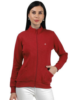 Tab91 - Womens Core Zipper Red