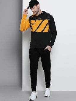 The Indian Garage Co - Men Regular Fit Colorblock Multi-Color Hoodie