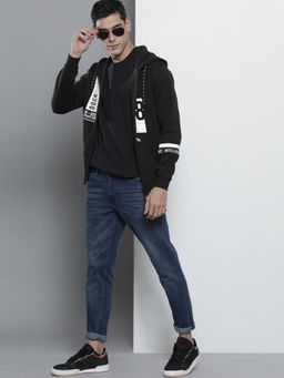 The Indian Garage Co - Men Regular Fit Colorblock Multi-Color Hoodie