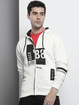 The Indian Garage Co - Men Regular Fit Colorblock Multi-Color Hoodie