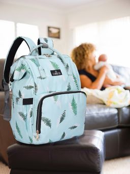The Clownfish - Baby On Board Series Multipurpose Diaper Backpack with Bottle Organizer