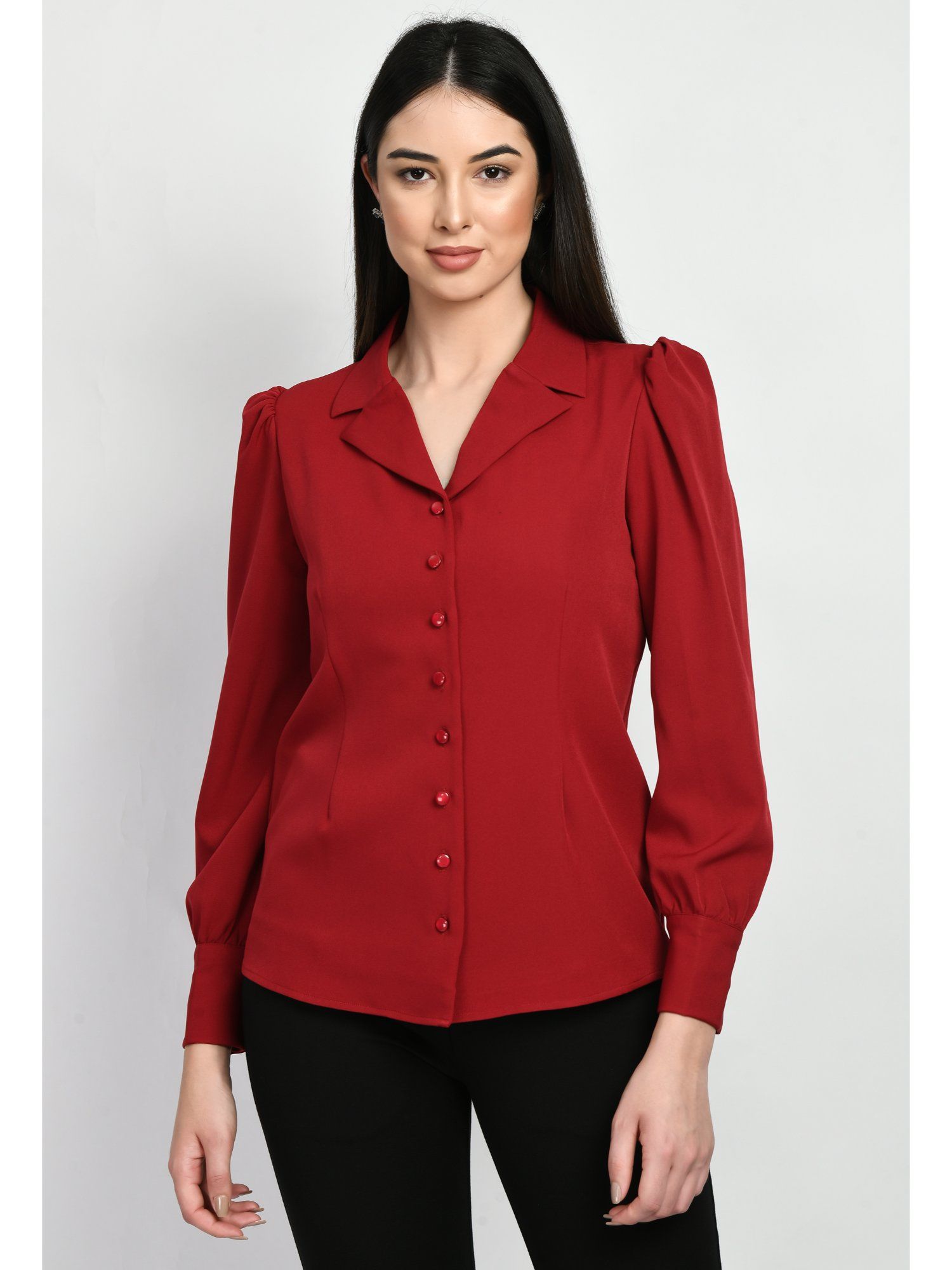 Agility Blazer Shirt - Red-image-44