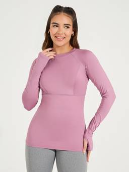 Styli - Women Pink Solid/Plain Polyester Top